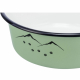 Trixie Napf aus Emaille/Edelstahl - ready for adventure - 0,3 l/ø 12 cm