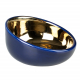 Duvoplus Futternapf Stone Obliq - blau/gold - 340ml - 15x15x8cm