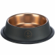 Trixie BE NORDIC Edelstahlnapf - schwarz/bronze - 0,7 l/ø 21 cm