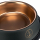 Trixie BE NORDIC Edelstahlnapf - schwarz/bronze - 0,7 l/ø 21 cm