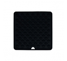 Lick Mat Cross - grau