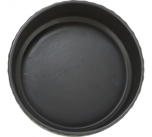 Trixie Napf aus Strukturkeramik - schwarz - 1,6 l/ø 20 cm