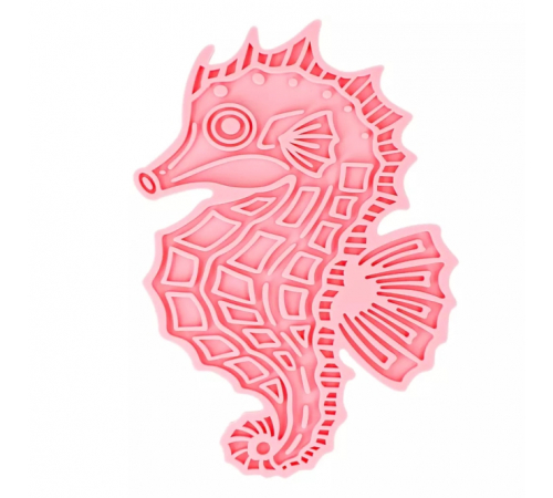 Lick Mat Seahorse - rosa