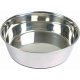 Trixie Edelstahlnapf mit Gummiboden - 1,0 l/ø 17 cm