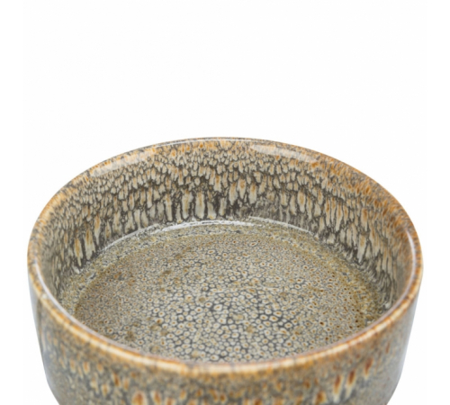 Trixie Keramiknapf mit Musterung - braun - 0,4 l/ø 13 cm