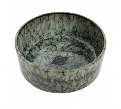 D&D Trendy Napf Jasper green marble - 13 cm