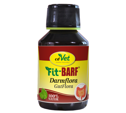 Ergänzungsfuttermittel für Hunde & Katzen - cdVet Fit-BARF DarmFlora 100 ml