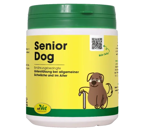 Ergänzungsfuttermittel für Hunde - cdVet SeniorDog 250 g
