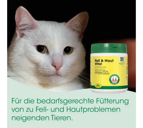 Ergänzungsfuttermittel - cdVet Fell & Haut Vital Hund & Katze 150 g