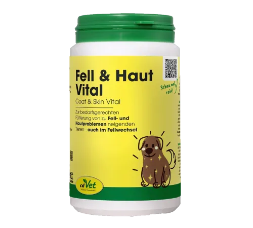 Ergänzungsfuttermittel - cdVet Fell & Haut Vital Hund & Katze 150 g