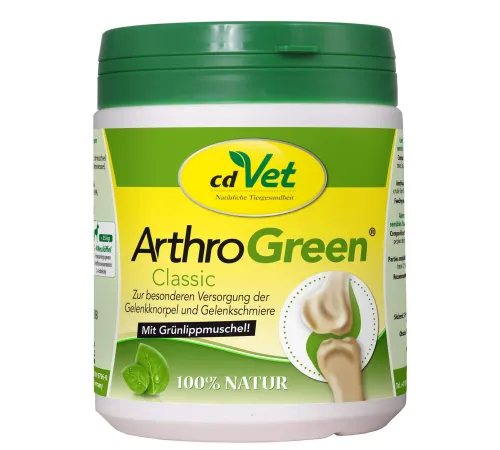 Кормовая добавка для собак и кошек - cdVet ArthroGreen Classic 345 g