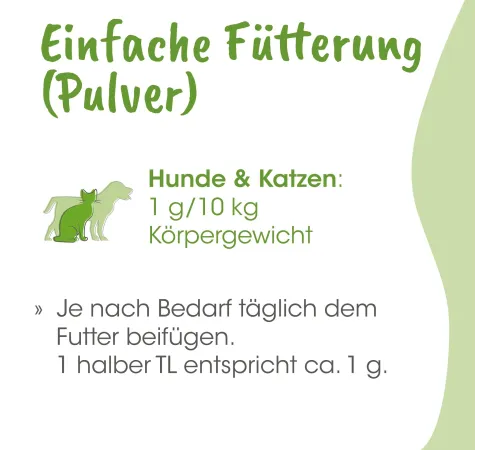Кормовая добавка для собак и кошек - cdVet ArthroGreen Junior 80 g