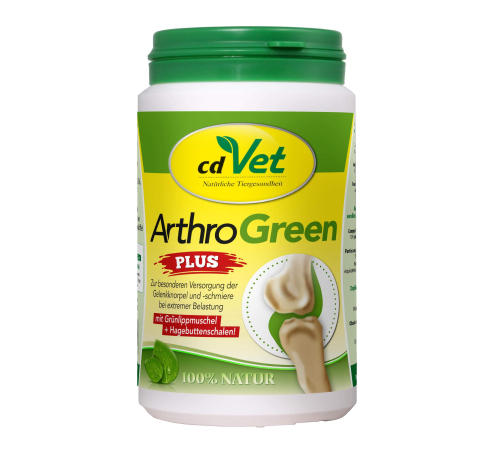 Ergänzungsfuttermittel für Hunde & Katzen - cdVet ArthroGreen plus 150 g