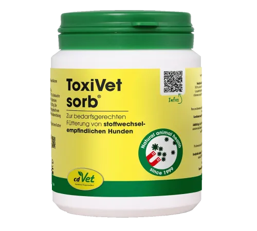 Кормова добавка для собак та котів - cdVet ToxiVet sorb 150 g