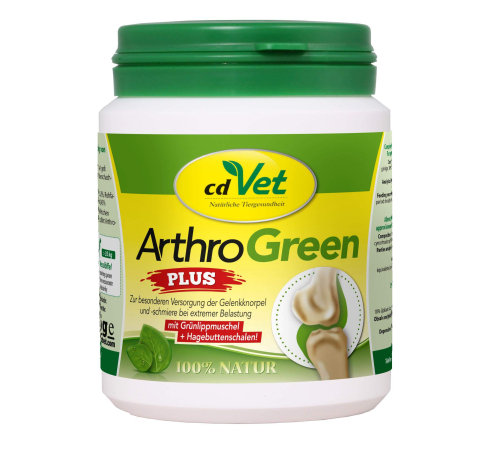 Ergänzungsfuttermittel für Hunde & Katzen - cdVet ArthroGreen plus 75 g