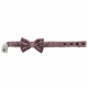 Trixie Halsband Estelle mit Schleife - flieder - M-L: 40-55 cm/40 mm
