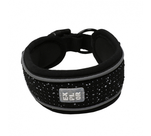 Duvoplus EXPLOR Ultimate Fit Control Halsband Fashion - granite black - S - 34-38cm