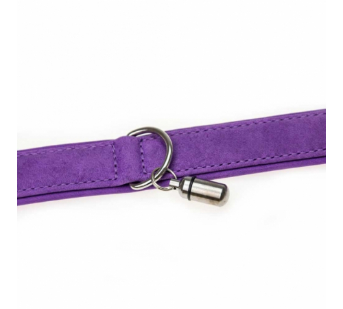 Karlie Halsband Buffalo aus Kalbsleder - Lila - 45 cm/22 mm