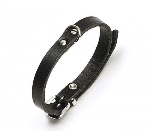 Karlie RONDO Halsband genietet - Schwarz - 18 mm, 47 cm