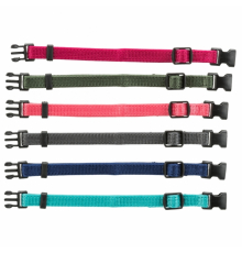 Trixie Welpenhalsbänder - 6er-Set 2 - M-L = 22-35 cm
