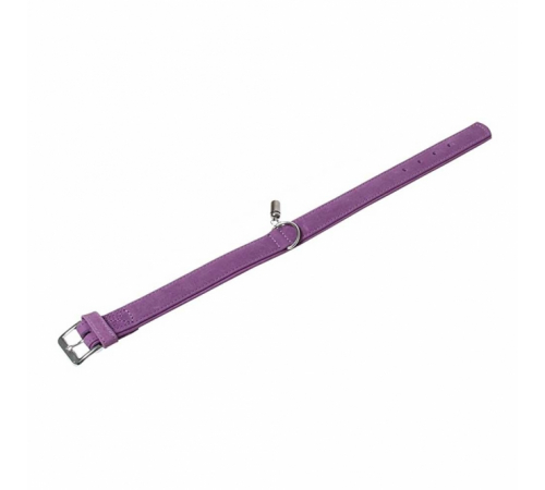 Karlie Halsband Buffalo aus Kalbsleder - Lila - 24 cm/10 mm