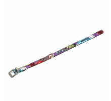 Karlie Halsband Peacock - grün/schwarz - 32 cm / 12 mm