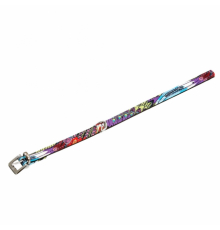 Karlie Halsband Peacock - grün/schwarz - 32 cm / 12 mm