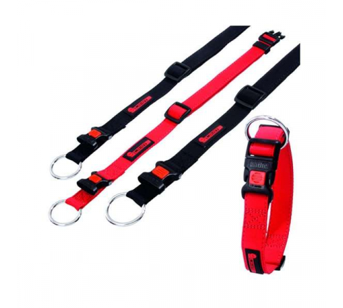 Karlie Teflon Halsband No Limit Schwarz - 20mmx40-55cm