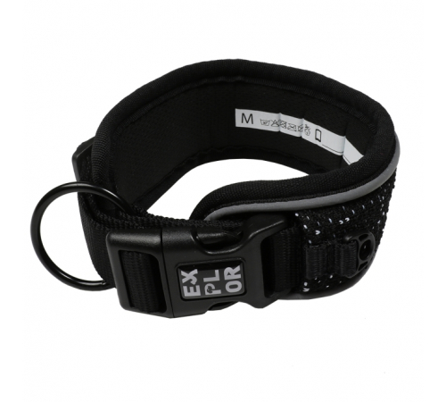 Duvoplus EXPLOR Ultimate Fit Control Halsband Fashion - granite black - XL - 52-61cm