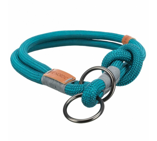 Trixie BE NORDIC Zug-Stopp-Halsband - petrol - 40 cm