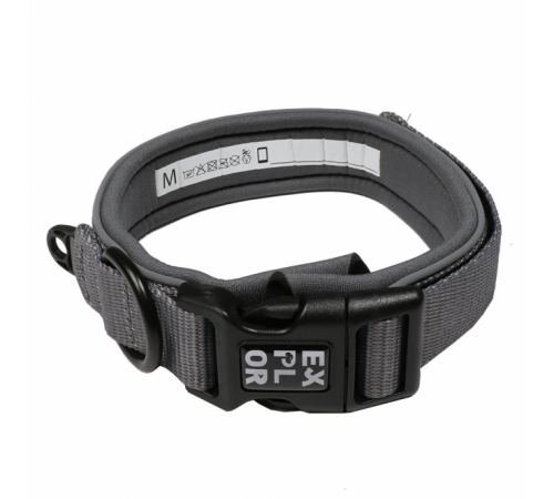 Duvoplus EXPLOR Ultimate Fit Comfy Halsband Safety - Silver Reflective - S - 34-38cm