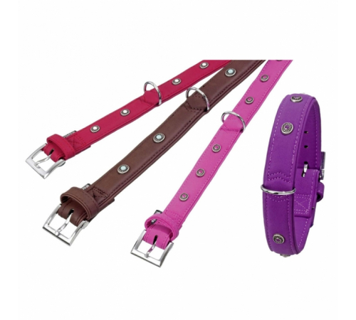 Karlie Art Buffalo Deco Halsband - Rot - 50cm / 30mm