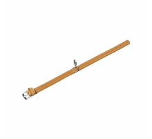 Karlie Halsband Buffalo aus Kalbsleder - Hellbraun - 65 cm/40 mm
