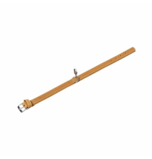 Karlie Halsband Buffalo aus Kalbsleder - Hellbraun - 65 cm/40 mm