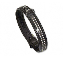 Karlie VINTAGE TIFFANY Halsband - Schwarz - 17 mm, 30 cm