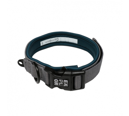 Duvoplus EXPLOR Ultimate Fit Comfy Halsband Classic - petrol blue - M - 39-44cm