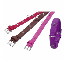Karlie Art Buffalo Deco Halsband - Rot - 55cm / 30mm