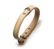 Karlie RONDO Halsband genietet - Natur - 20 mm, 57 cm
