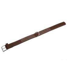 Karlie Vintage Strass Halsband - Braun - 4-reihig, 65cm/40mm