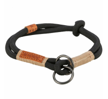 Trixie BE NORDIC Zug-Stopp-Halsband - schwarz - 45 cm
