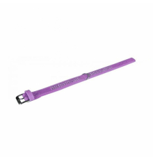 Karlie Buffalo Strass-Halsband - Violett - 2-reihig, 55cm/30mm