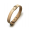 Karlie RONDO Halsband genietet - Natur - 25 mm, 62 cm