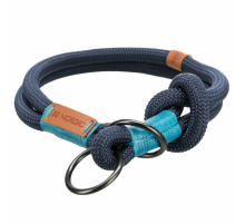 Trixie BE NORDIC Zug-Stopp-Halsband - dunkelblau - 50 cm