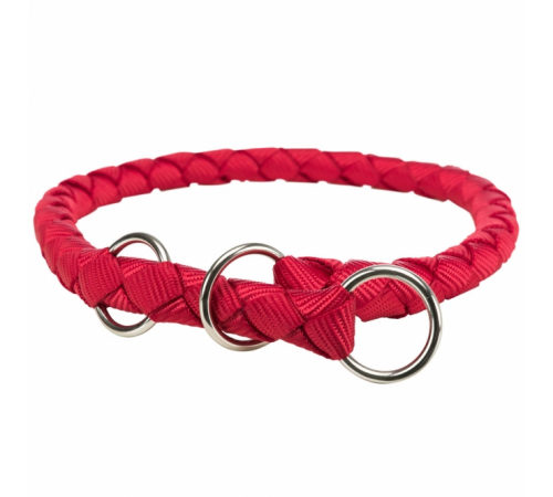 Trixie Cavo Zug-Stopp-Halsband - rot - 39-45 cm/ø 12 mm