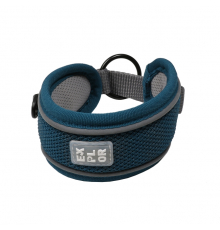 Duvoplus EXPLOR Ultimate Fit Control Halsband Classic - petrol blue - L - 45-51cm