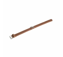 Karlie Halsband Buffalo aus Kalbsleder - Braun - 40 cm/17 mm