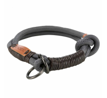 Trixie BE NORDIC Zug-Stopp-Halsband - dunkelgrau - 55 cm