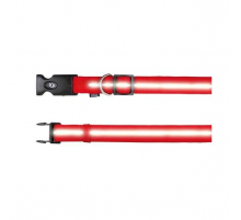 Trixie Flash Halsband - Rot - M-L: 33-50 cm