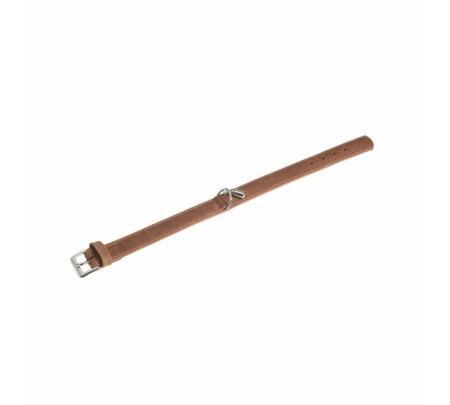 Karlie Halsband Buffalo aus Kalbsleder - Braun - 24 cm/10 mm