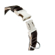 Karlie Buffalo Ultra Halsband - Schwarz/Hellbeige - 25 mm / 45-65 cm